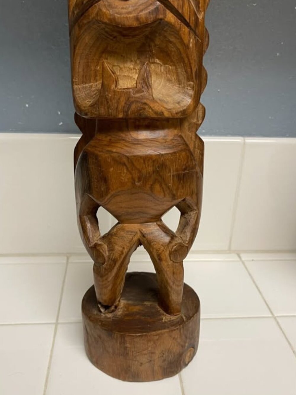 wooden tiki/totem - Picture 3 of 8